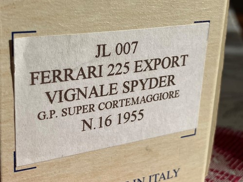 Ferrari 225 vignale 1955 - vignale, 1/43