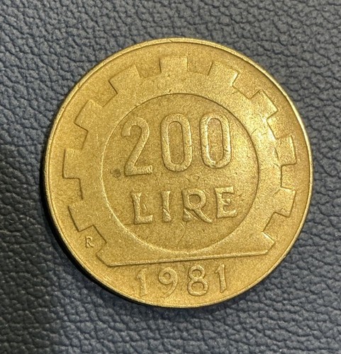 1981 italia 200 lire - 🇮🇹,