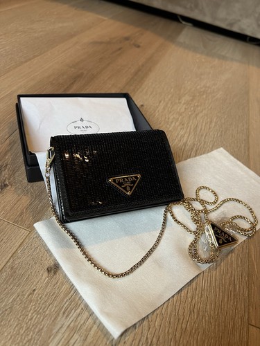 Borsa pochette nera prada - prada, in
