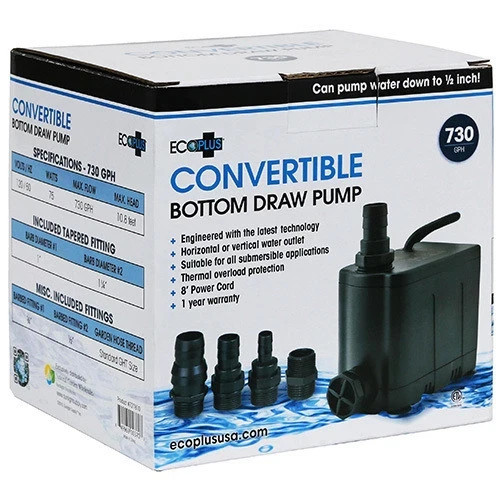 Pompa acqua convertibile