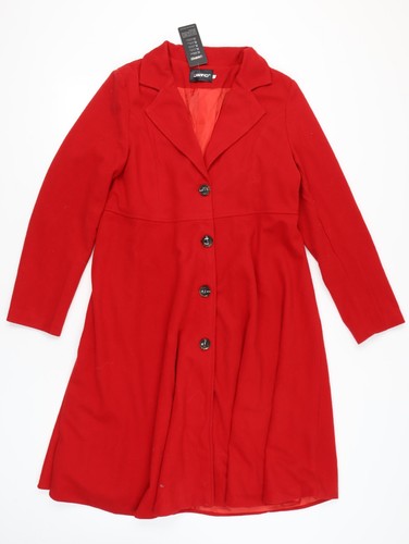 Gwind cappotto donna rosso - donna, 3xl