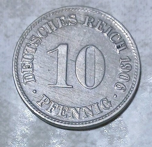 Pfennig 1906 germania rara - 10,