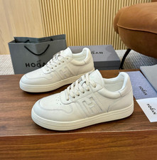 Hogan sneakers uomo h630 beige - hogan,