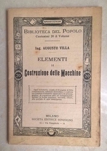 Elementi costruzione macchine - costruzione,