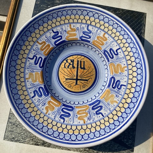 Piatto ceramica faenza - piatto,