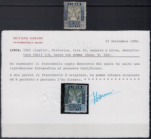 Colonie libia 1921 - -, 10