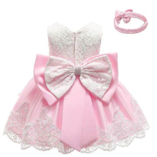 Abito rosa nuovo bambina