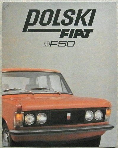 Brochure vendita polski fiat - brochure,