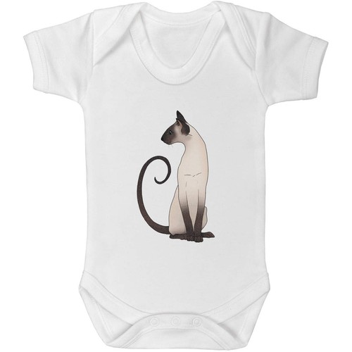 'Elegante gatto siamese