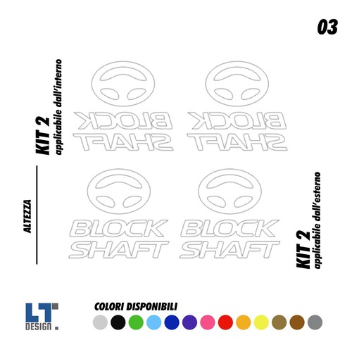 Adesivi block shaft - block,