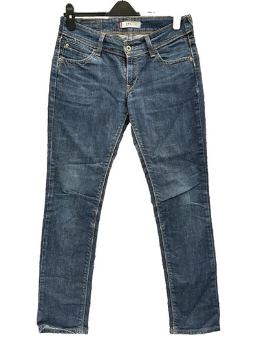 Pantalone jeans donna blu