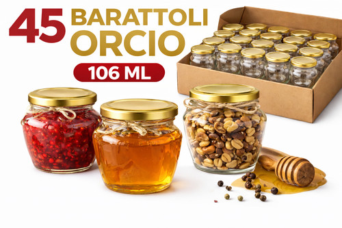 Barattoli vetro orcio - in,