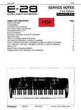 Roland service manual - service,