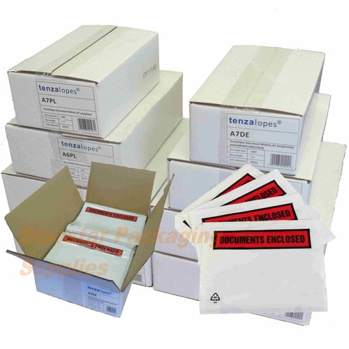 Documents enclosed envelopes - enclosed,
