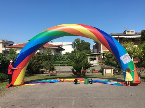 Arco gonfiabile pubblicitario - arco,