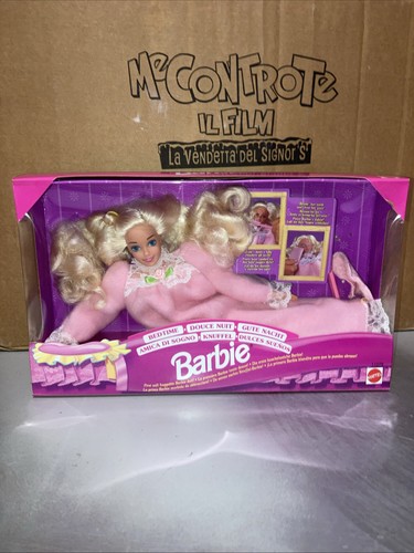 Barbie bed time mattel - bed,