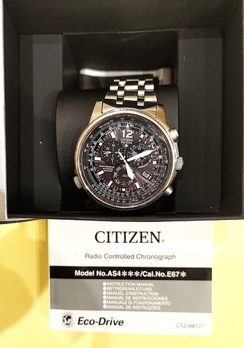 Cronografo citizen super pilot - cronografo,
