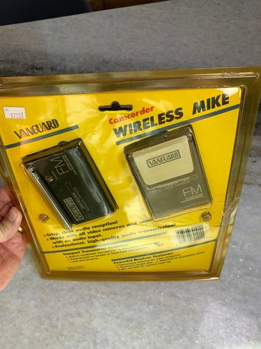 Microfono wireless vintage - microfono, fm