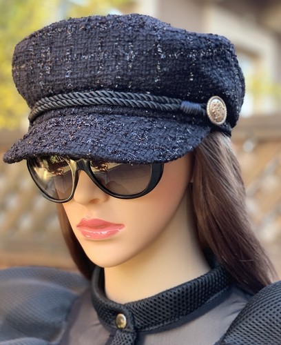 Berretto donna militare - donna, tweed