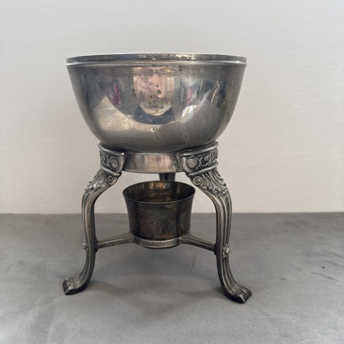 Scaldavivande vintage placcato