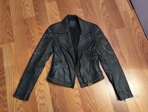 Giacca biker vintage zara - biker,