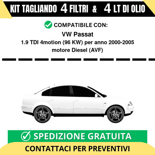 Tagliando per passat 9 - passat, 1.9