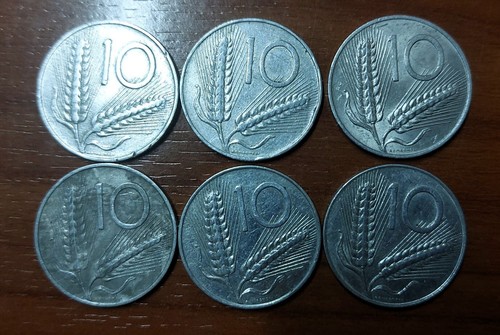 Monete lire anni 50 - lire, e