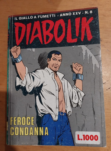 Fumetto diabolik feroce - fumetto,