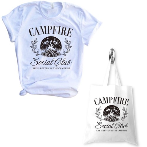 Set borsa maglietta grafica