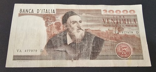 Ventimila 20000 lire tiziano - ventimila,
