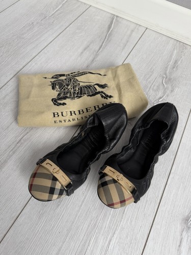 Ballerine burberry scrunch eur - burberry,