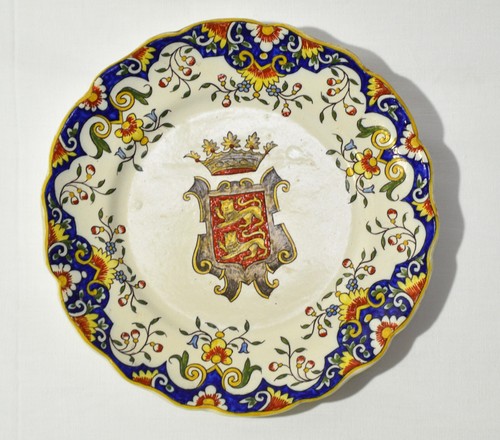 Piatto decorativo ceramica - piatto,