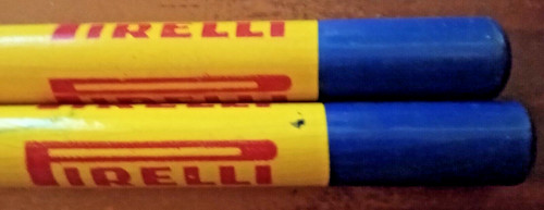 Pirelli logo 5 wood - 9, x