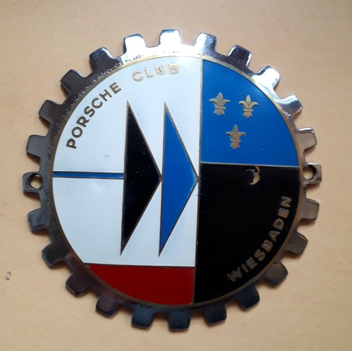 Badge porsche club wiesbaden - badge,
