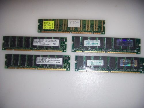 Lotto ram 128mb 256mb - 5,