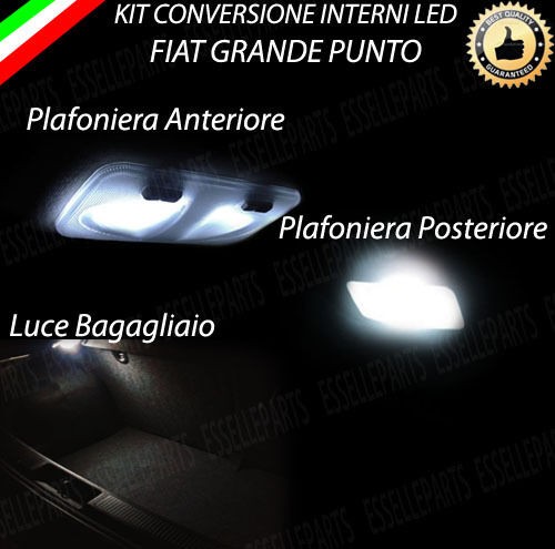 Kit led interni fiat grande - led,