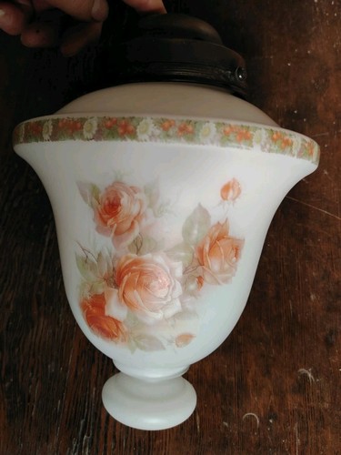 Plafoniera vintage vetro