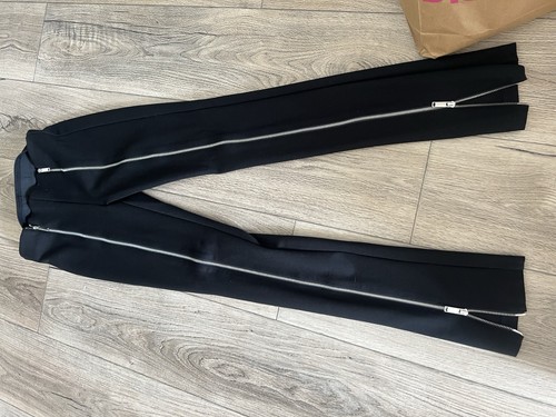 Pantalone zara basic nero - pantalone,