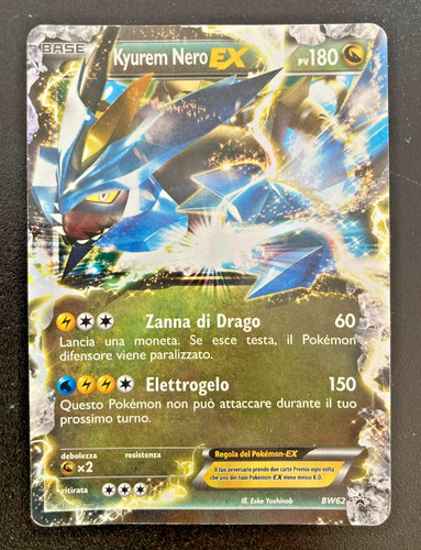 Pokemon card kyurem - pokemon, ex
