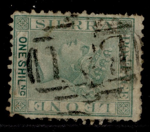 Sierra leone sg10 - leone, 1s