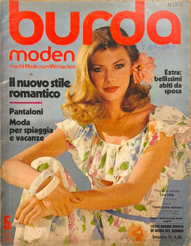 Burda moden maggio 1980 - maggio,