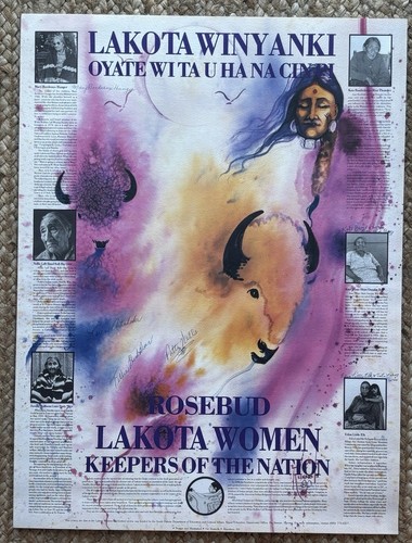Poster donna rosebud lakota - poster,