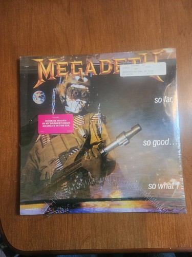 Sealed megadeth far so - megadeth,