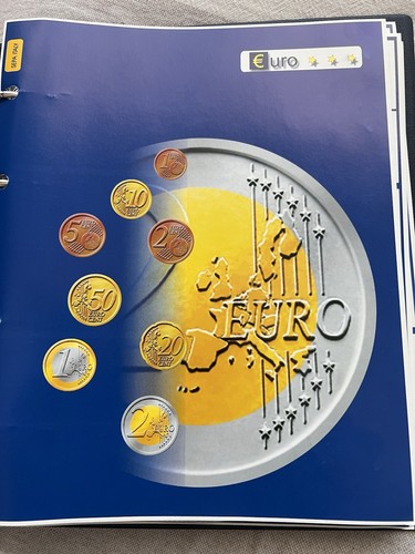 Collezione euro 2002 emesso - collezione,