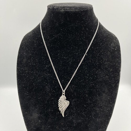 Collana ala angelo acciaio - angelo,