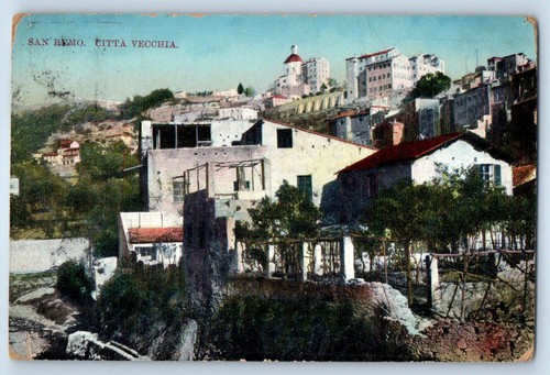 Liguria italia cartolina - liguria,
