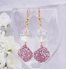 Orecchini ROSA dorati