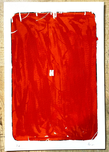 Mario schifano serigrafia - schifano- ,