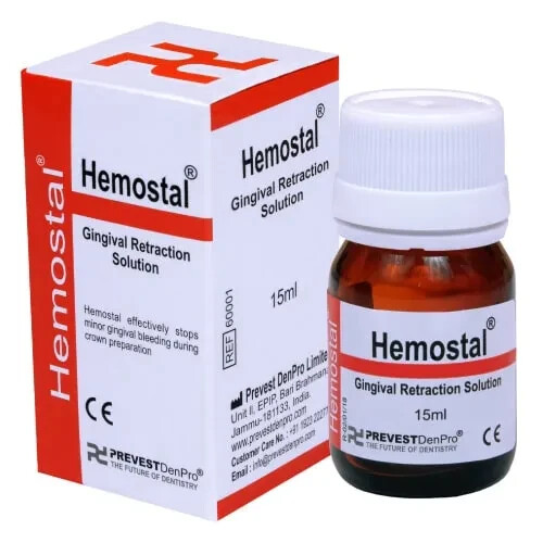 Liquido hemostal dentale - hemostal,
