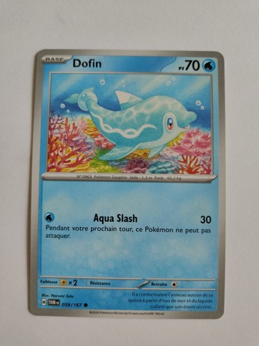 Carte pokémon dofin 059 167 - pokémon, 059/167